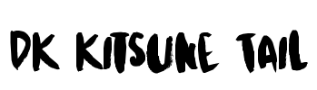 DK Kitsune Tail Font Image