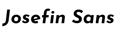 Josefin Sans