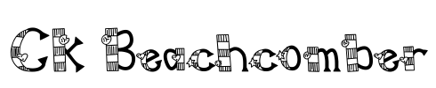 CK Beachcomber Font Image