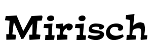 Mirisch Font Image