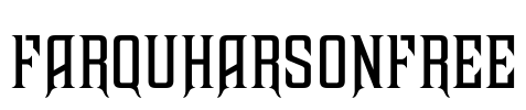 FarquharsonFree Font Image