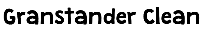 Granstander Clean Font Image