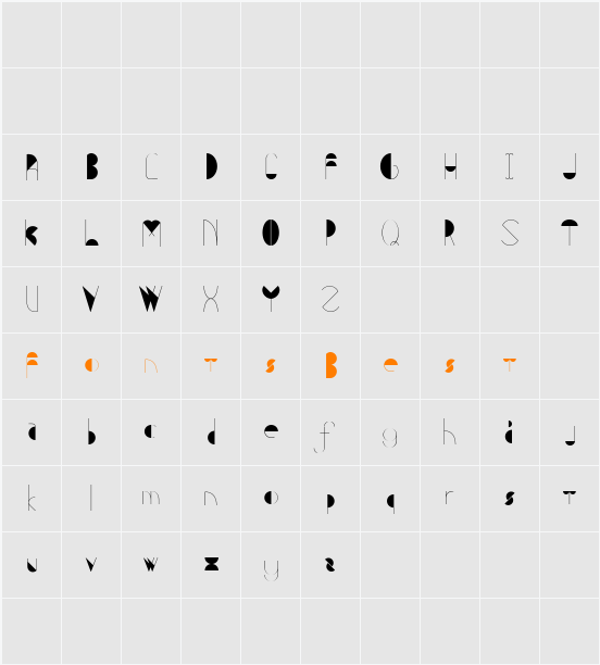 Metis Character Map