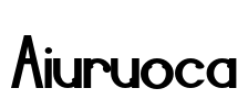 Aiuruoca Font Image