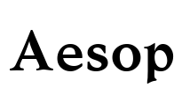 Aesop Font Image