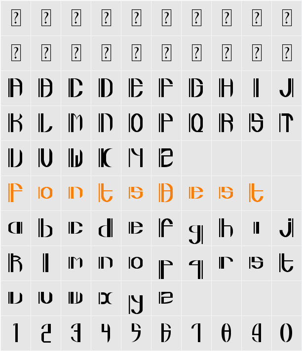 Curve Edge Character Map