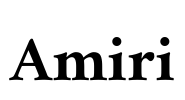 Amiri Font Image