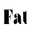 Fat Font Image