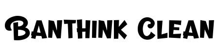 Banthink Clean Font Image