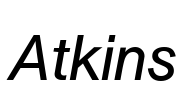 Atkins Font Image