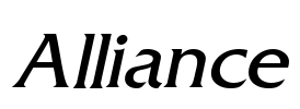 Alliance Font Image