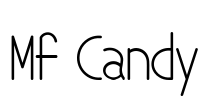 Mf Candy Font Image