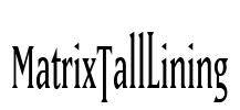 MatrixTallLining