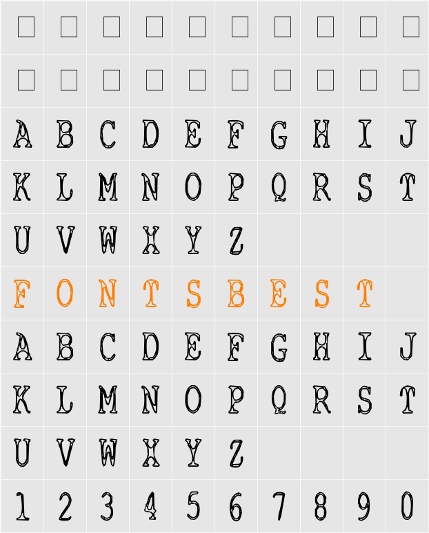 Cyanide Breathmint Character Map