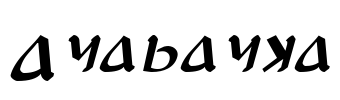 Anayanka Font Image