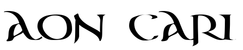 Aon Cari Font Image