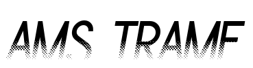 Ams Trame Font Image