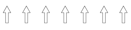 Arrows2 Font Image