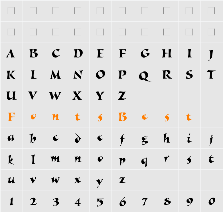 AIAlexia Character Map