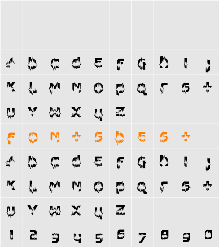 Feedback Character Map