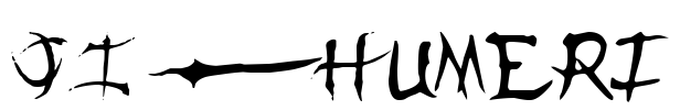 JI-Humeri Font Image