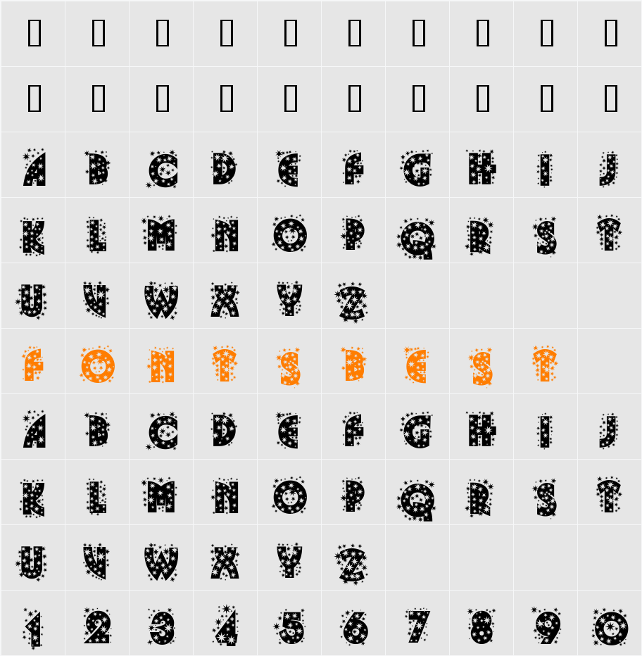 JI-Havocs Character Map