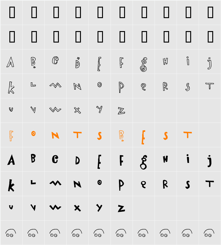 Airboy Character Map