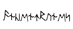 AncientRunes Font Image