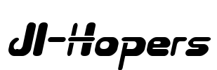 JI-Hopers Font Image