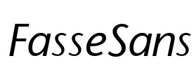 FasseSans Font Image