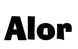 Alor Font Image