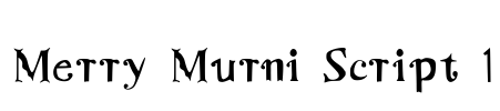 Merry Murni Script 1