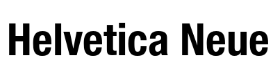 Helvetica Neue