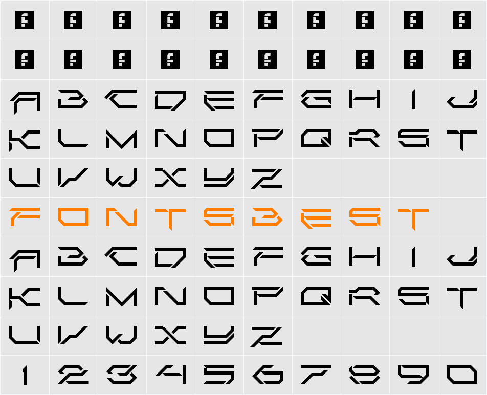 Corruptor Clean LDR Character Map