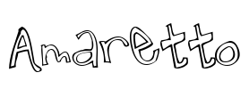 Amaretto Font Image