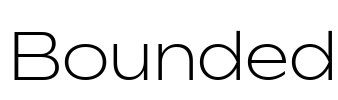 Bounded Font Image