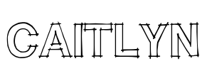 CAITLYN Font Image