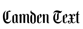 Camden Text Font Image