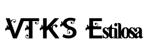 VTKS Estilosa Font Image