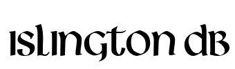 Islington DB Font Image