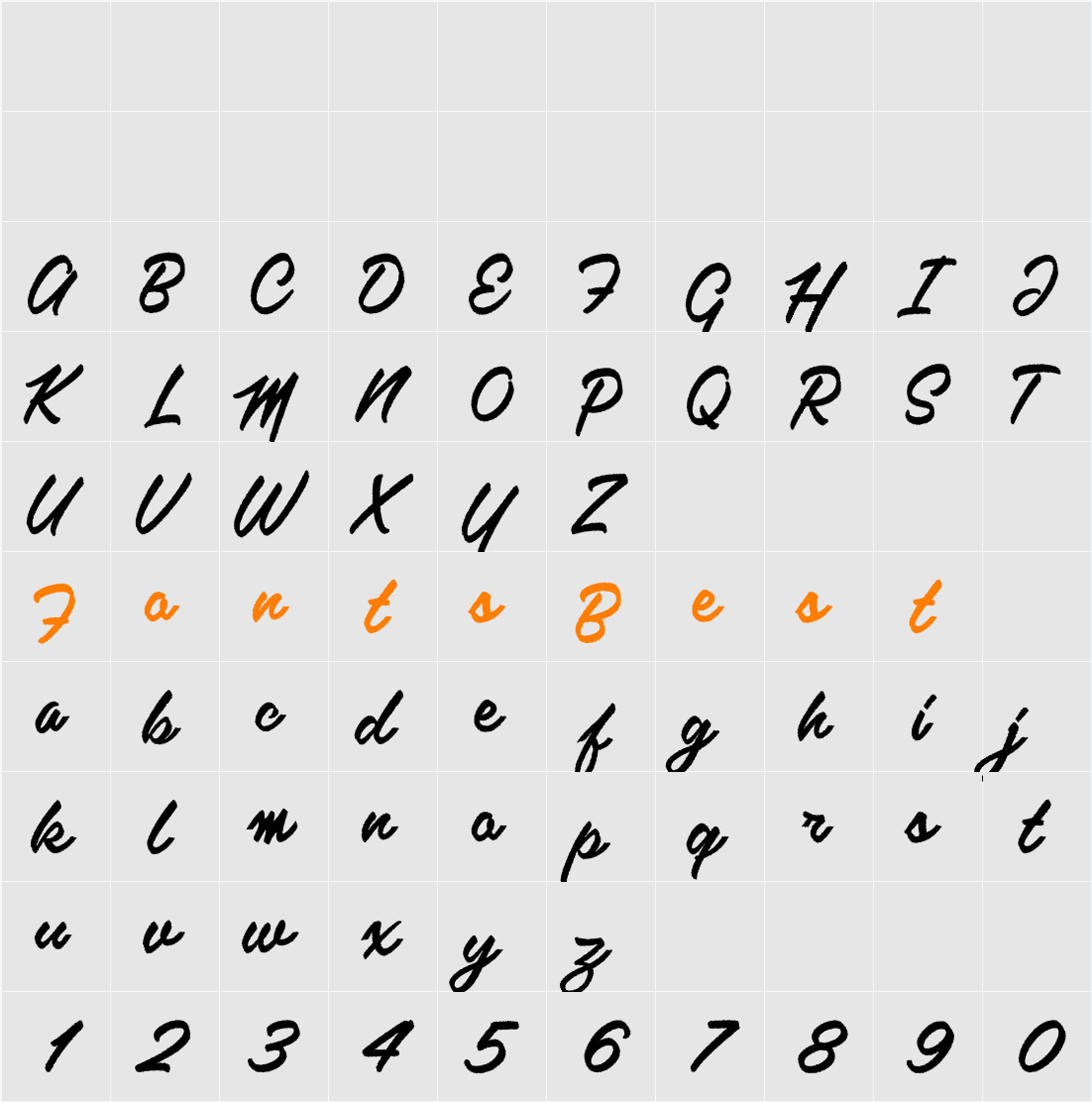 Kalamaya old Character Map