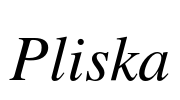 Pliska Font Image