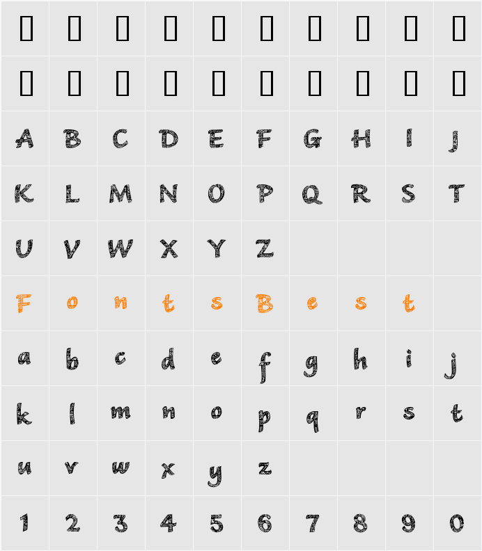 CM Tropical Vertical Character Map