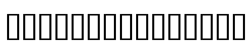 Arial Monospace Font Image