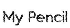 My Pencil Font Image