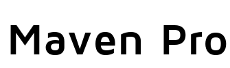 Maven Pro Font Image