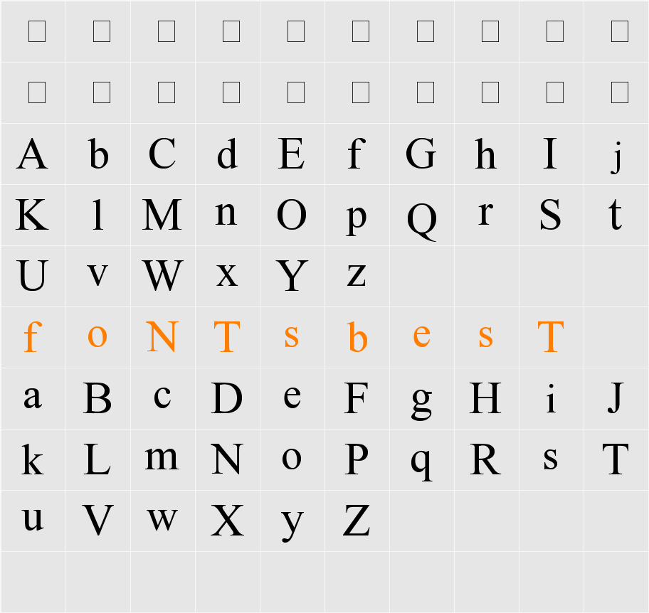 Instant Message Freak Character Map