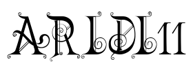 ARIDI11 Font Image