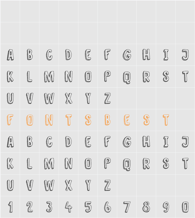 DK Nanuk Character Map