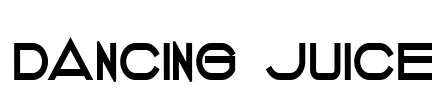 DANCING JUICE Font Image